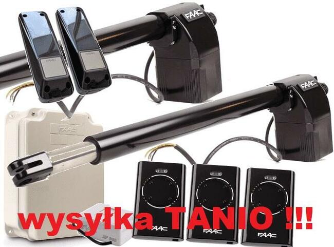 faac alfa 414 siłownik automatyka do bramy skrzydłowej