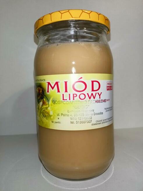 Miód akacjowy lipowy spadziowy wielokwiatowy pasieka Gucio