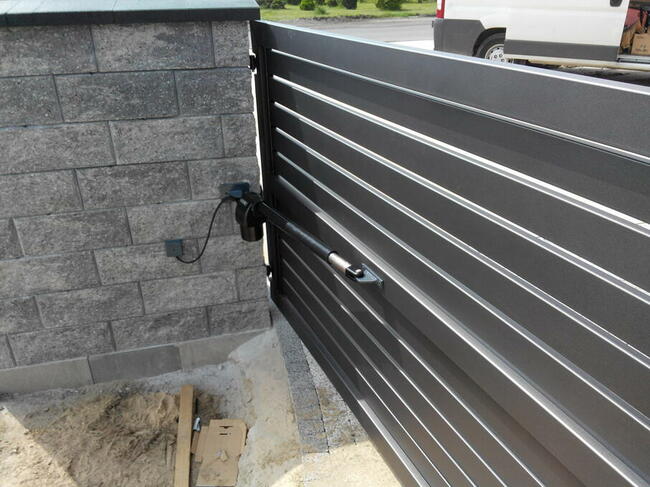 faac alfa 414 siłownik automatyka do bramy skrzydłowej