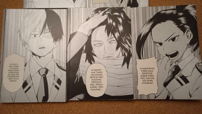 Manga My Hero Academia tomy 4 - 8