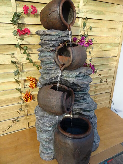 FONTANNA OGRODOWAWODOGRZMOTYwys.120cm ! ośw.LED*