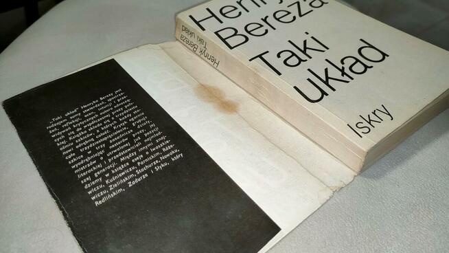„Taki układ” Henryk Bereza + GRATIS książka