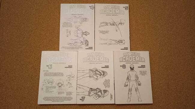 Manga My Hero Academia tomy 4 - 8