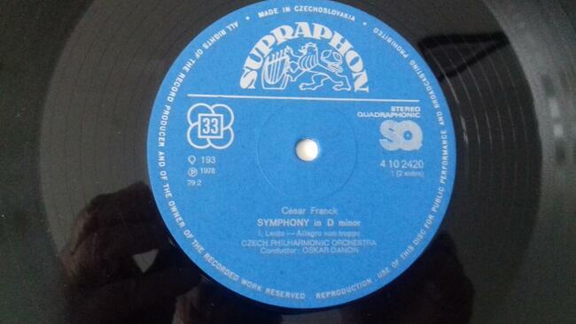 Winyl – Franck-Symphony in D minor, sprzedam