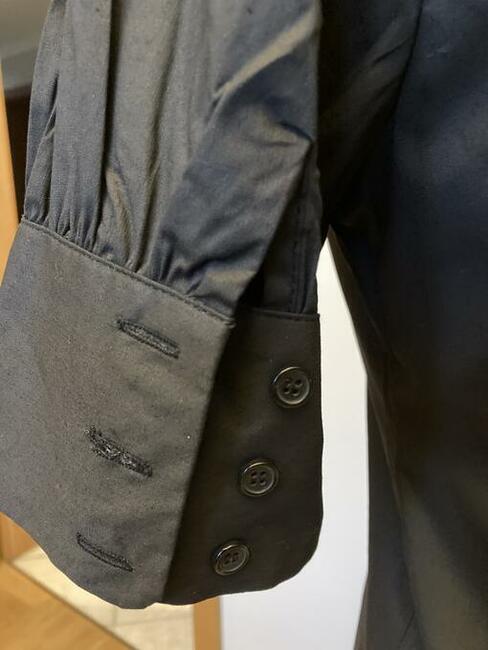 Czarna elegancka koszula