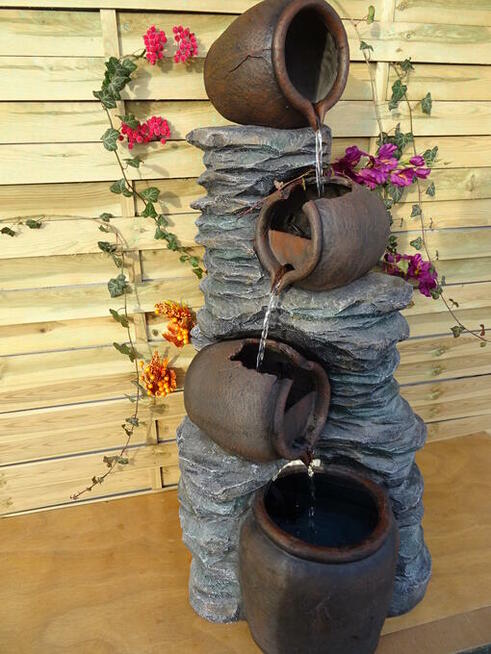 FONTANNA OGRODOWAWODOGRZMOTYwys.120cm ! ośw.LED*