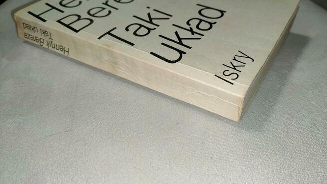 „Taki układ” Henryk Bereza + GRATIS książka