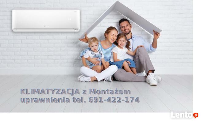 KLIMATYZATOR Rotenso Ukura 3,5 kw 5 kw Montaz Konin + 30km