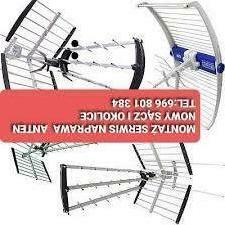 Anteny;montaż, regulacja siły i jakości sygnału satelit.