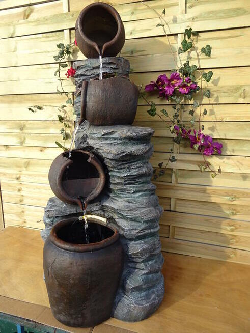 FONTANNA OGRODOWAWODOGRZMOTYwys.120cm ! ośw.LED*