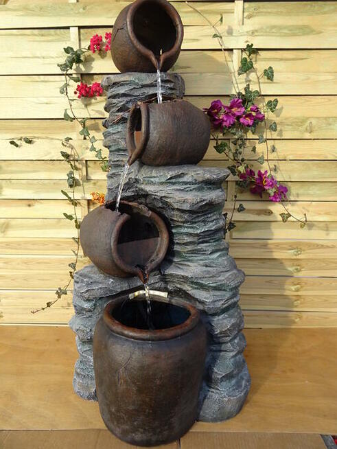 FONTANNA OGRODOWAWODOGRZMOTYwys.120cm ! ośw.LED*