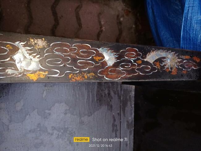 Meble japońskie koreańskie biurko, kufer