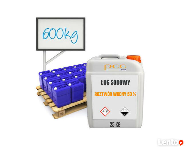 Ług sodowy, stężenie 50%