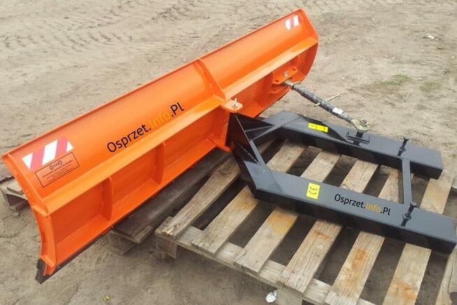 PŁUG ŚNIEŻNY DO WÓZKA WIDŁOWEGO LUB ŁADOWARKI NA WIDŁY - 2,0