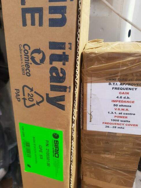 Antena bazowa stacjonarna CB SIRIO GPE-27 5/8 CB radio