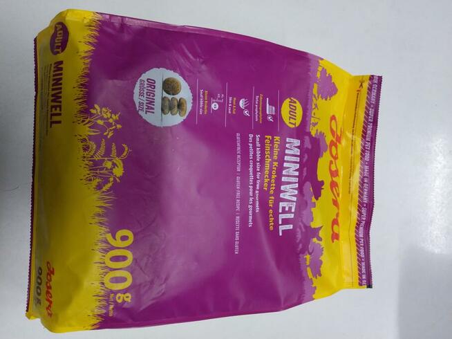 Josera karma sucha dla psów. Opakowanie 900g.