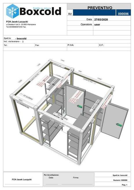 komory chłodnicze składane oraz monobloki