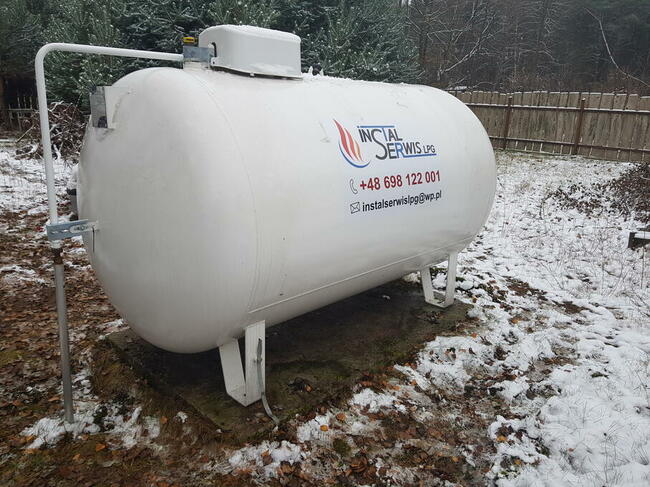 Zbiornik na gaz płynny LPG 2700L /3700L / 4850L / 6400L nazi