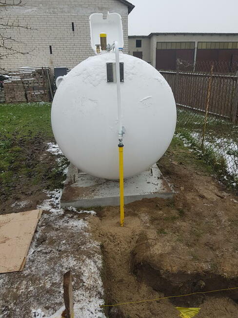 Zbiornik na gaz płynny LPG 2700L /3700L / 4850L / 6400L nazi