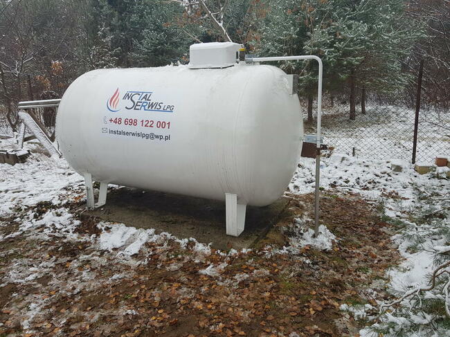 Zbiornik na gaz płynny LPG 2700L /3700L / 4850L / 6400L nazi
