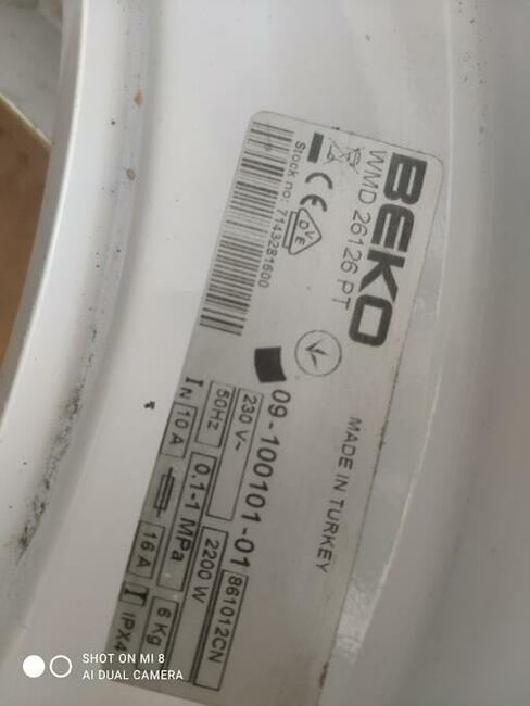 Układ piorący, bęben, krzyżak pralki Beko, Whirlpool