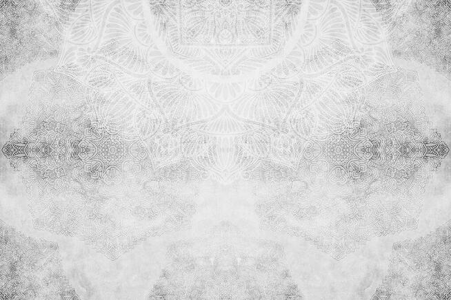 Fototapeta mandala, fizelinowa, na wymiar, struktura betonu.