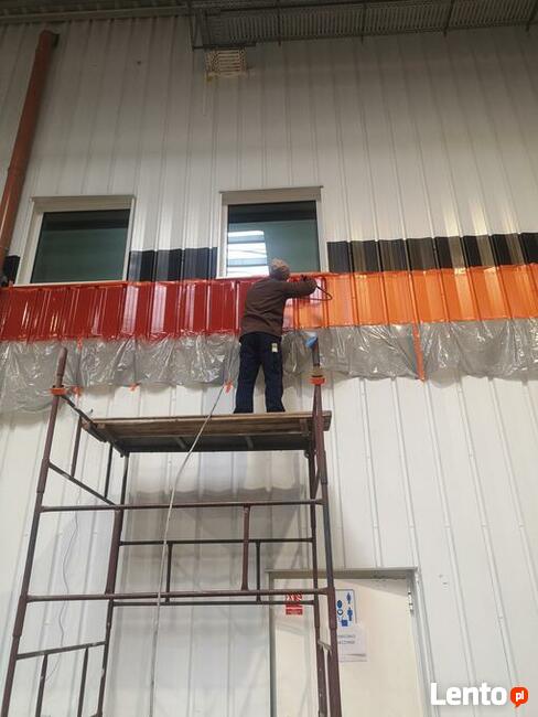 malowanie i czyszczenie dachów, elewacji, kostki