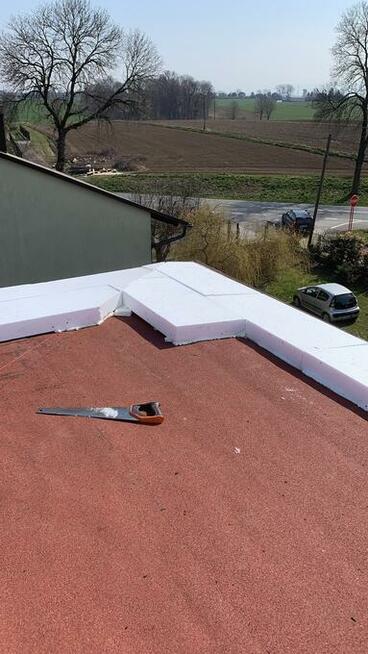 usługi dekarskie uszczelnianie komina frezowanie