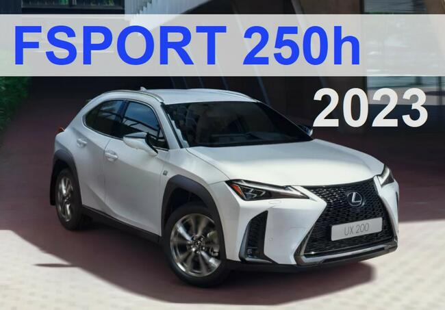 Lexus UX 250h Hybryda 184KM FSport Pakiet Stylistyczny 2469zł