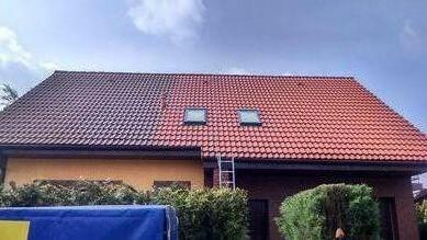 malowanie i czyszczenie dachów, elewacji, kostki