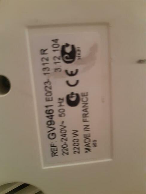 Żelazko z generatorem pary tefal 9461