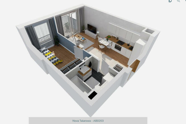 Fajne mieszkanie w nowej inwestycji