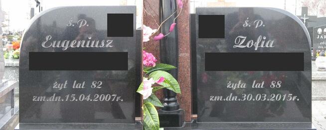 LITERNICTWO NAGROBNE - dopisywanie liter na cmentarzu, kute