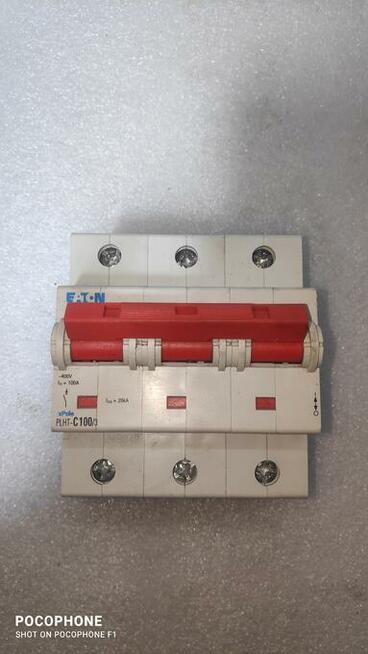 WYŁĄCZNIK NADPRĄDOWY 3P C 100A 20KA AC PLHT-C100/3 248040