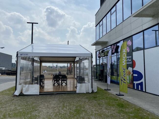 Namiot gastronomiczny