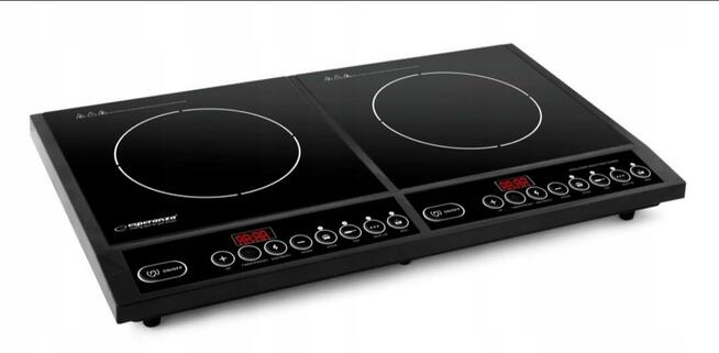 WYPRZEDAŻ! KUCHENKA INDUKCYJNA DWUPALNIKOWA MOCNA 2X 2000W