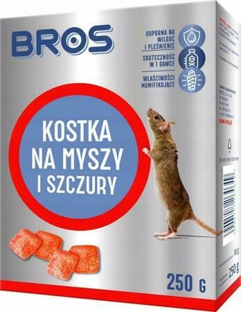 BROS kostka na myszy i szczury 250g