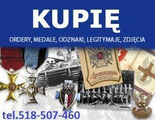 Kupie medale, ordery i stare pamiątki wojskowe