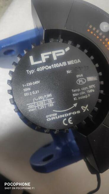 Pompa obiegowa elektroniczna 40POe 100A/B MEGA LFP