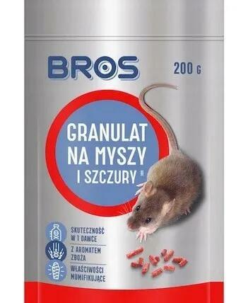 BROS granulat na myszy i szczury 200g