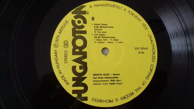 Winyl – „Clarinet Concertos”, sprzedam