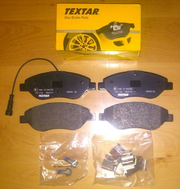 KLOCKI PRZEDNIE ALFA/LANCIA/FIAT MITO/DELTA/LYBRA/BRAVO
