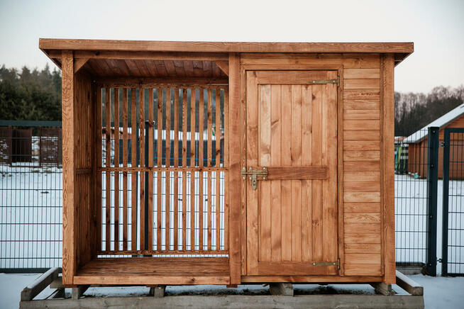 Drewutnia, domek narzędziowy, lamele pionowe