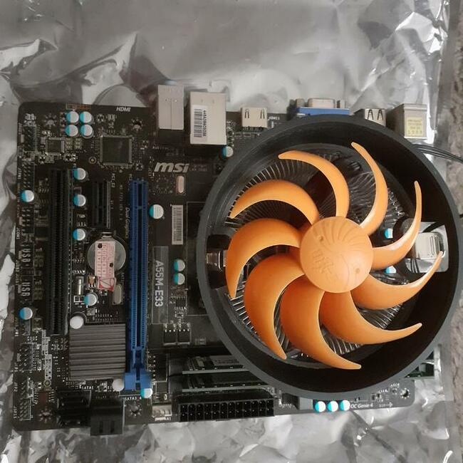 płyta główna MSI procesor AMD CORSAIR ram