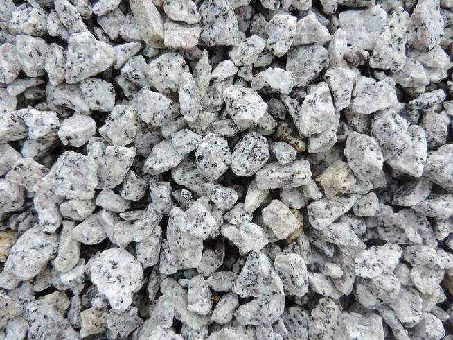 GRYS GRANITOWY SZARY 8-16 mm Dalmatian Sjenit Dalmatyńczyk