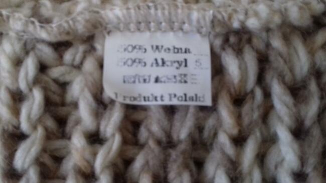 Czapka damska zimowa z kominem, do sprzedania