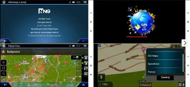 iGO Elite Truck PL - mapa 24.02.24 - Android telefon, tablet