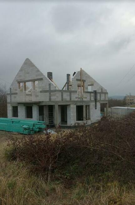 Usługi budowy domów jednorodzinnych.