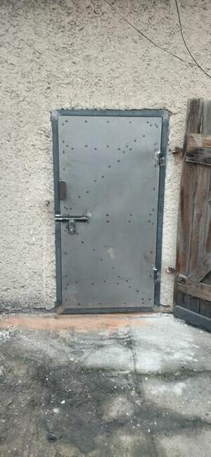 Drzwi metalowe do piwnicy , konstrukcje stalowe