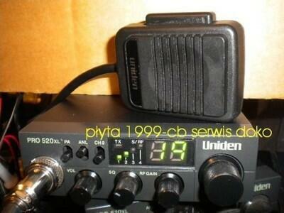 Uniden 520XL po tuningu.nowe cb radio